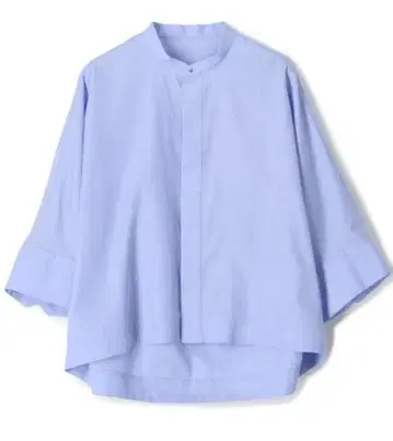 새상품급 MACPHEE 코튼 브로드 하프 슬리브 셔츠 크롭 셔츠