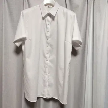 아오야마 19호 다리미가 필요 없는 반팔 셔츠