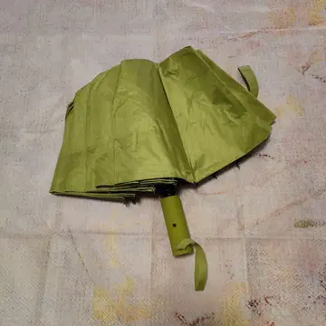 올리브 그린 접이식 우산 우천 겸용