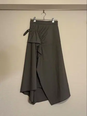 LADYMADE 그레이 롱 스커트