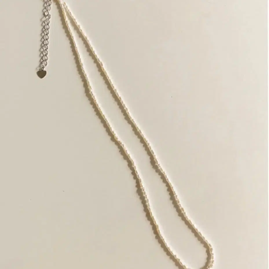 ★早期完売★DEEPBROW★petit initial pearl necklace★大人気★ EXCLUSIVE] petit cubic initial pearl necklace (Silver 925