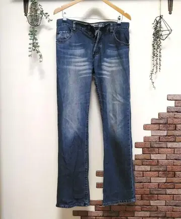 ZARA 자라 청바지 부츠 컷 데님 데미지 eur40(L)