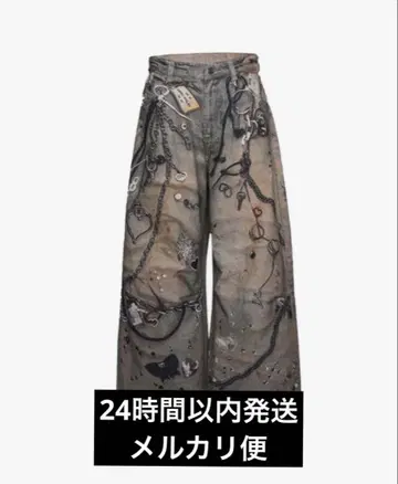 더레드스레드 S 프린트 데님 1 장난감