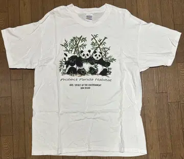 GILDAN 90년대 빈티지 팬더 티셔츠 XL