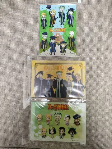 Dr.STONE 캐릭터 클리어 케이스 세트