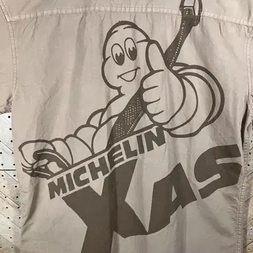 Michelin Bibendum Collection 반팔 워크 셔츠