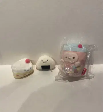 스미코구라시 테노리 봉제 인형 타피오카 오니기리 케이크