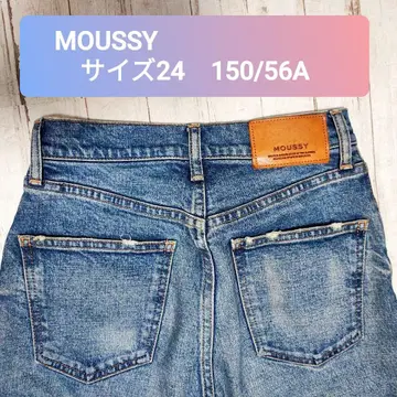 MOUSSY 데님 010CSC12-2410 사이즈 24 150/56A