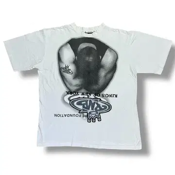 pnb nation 90s 00s 자수 패치 티셔츠 랩 티 당시의 물건