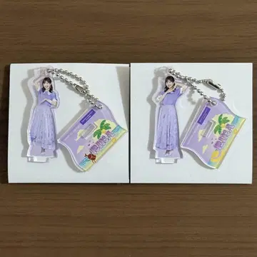 시마쿠라 리카 Treasury Island 아크릴 스탠드 키링 2종 세트