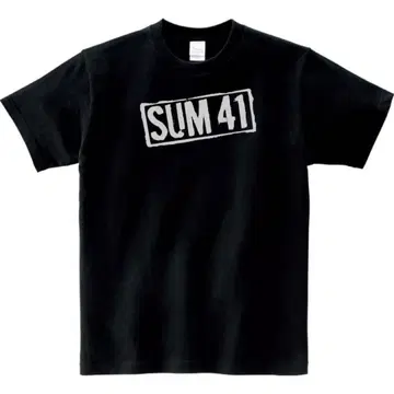 SUM 41 티셔츠 새상품 XL 멜로코어 펑크 하이스타 nofx