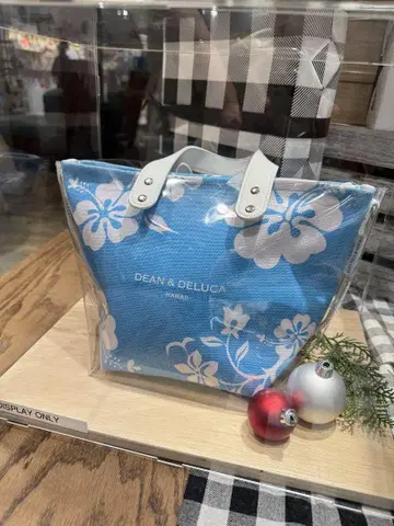 하와이 한정판! DEAN&DELUCA 3WAY 토트 블루