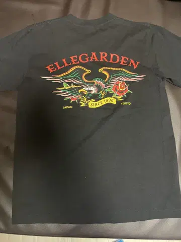 ELLEGARDEN 티셔츠 이글 엘르 가든 M 사이즈 새상품급