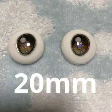 인형 눈 석고 눈 애니메이션 눈 핸드메이드 20mm 6
