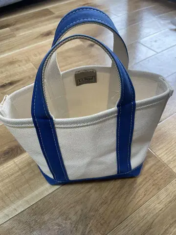 LL.Bean 토트백 미니 BOAT AND TOTE 블루 중고