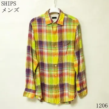 SHIPS 쉽스 남성용 린넨 셔츠 L 사이즈