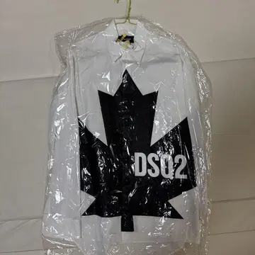 DSQUARED2 메이플 리프 긴팔 셔츠 46