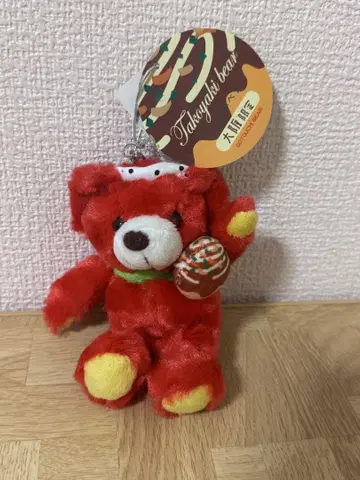 빨간 곰 마스코트, 지역 특산품 베어, 오사카, 타코야키