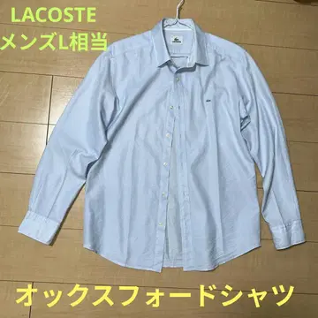 중고 새상품급 LACOSTE 라코스테 L 옥스퍼드 셔츠 긴팔 남성용