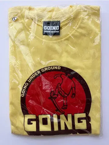 GOING UNDER GROUND 고잉 언더 그라운드 밴드 티셔츠