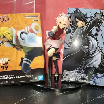 NARUTO 피규어 미나토 사스케 사쿠라