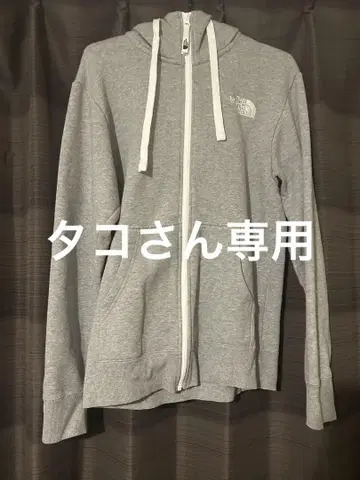 THE NORTH FACE 그레이 풀 집업 후드티
