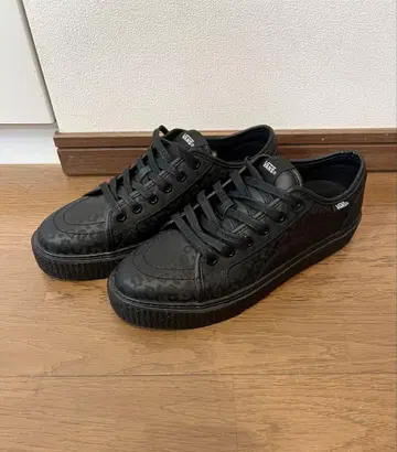 VANS 레오파드 무늬 UNION2 V3845 CR 25.5cm 블랙
