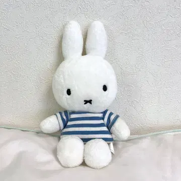 2006년 여름 완판 푸아푸아 미피 봉제 인형 보더 티셔츠 20cm
