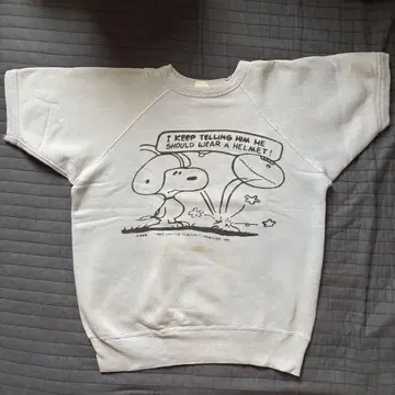 60s 70s 맨투맨 스누피 빈티지 오리지널 스프루스