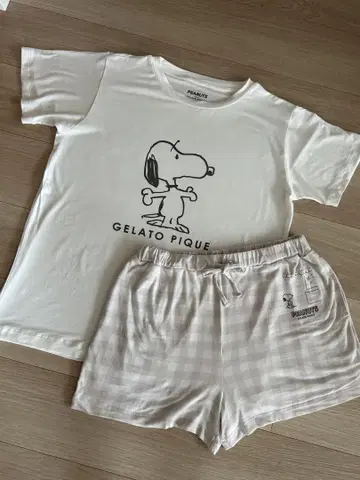 GELATO PIQUE 스누피 셋업 FLEE 사이즈