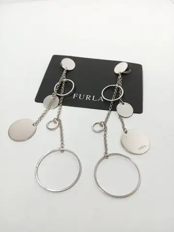 FURLA 훌라 귀걸이 실버 컬러