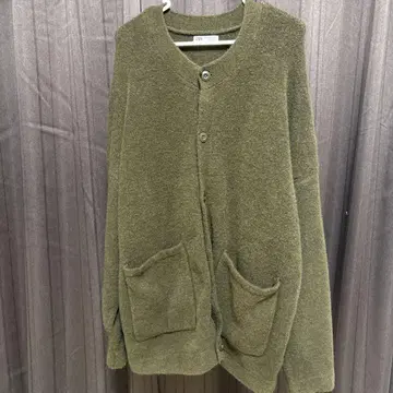 자라 포켓 가디건 그린