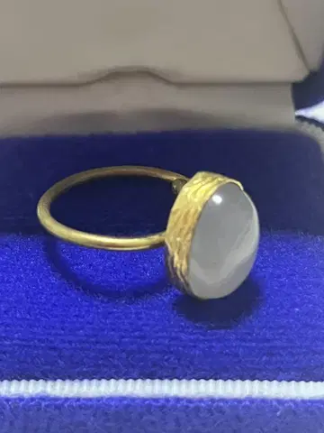 오벌 문스톤 반지 비쥬맘 bijumam