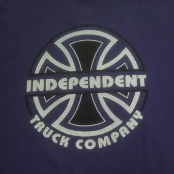 90's NHS 택 INDEPENDENT 아이언 크로스 티셔츠