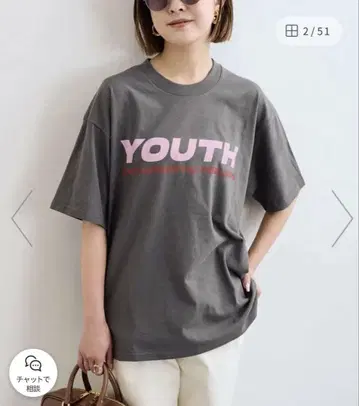 UbySPICK&SPAN GOAT/고트 별주 로고 TEE
