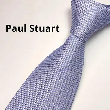 Paul Stuart 폴 스튜어트 넥타이 실크 퍼플 계열