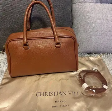SLOBE IENA CHRISTIAN VILLA 백 보스턴 가죽