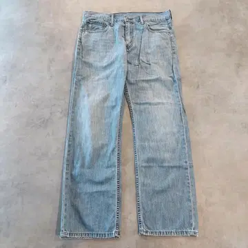 리바이스 569 Levis W33 블루 데님 파랑 수염 세로 14586