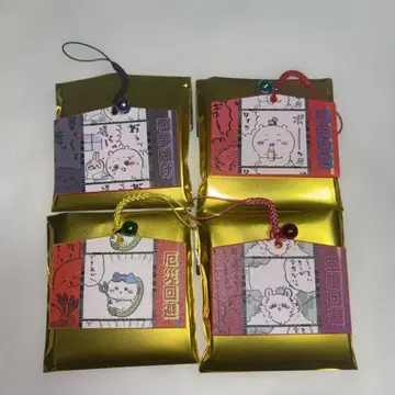 새상품급 치이카와 (먼작귀) 도쿄 치이카와 아크릴 에마 컬렉션 4종 세트