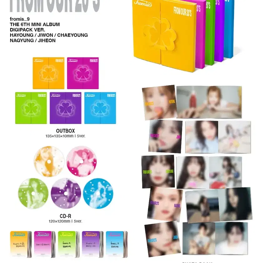jp.ktown4u.com : [8CD セット] fromis_9 - シングルアルバム 3