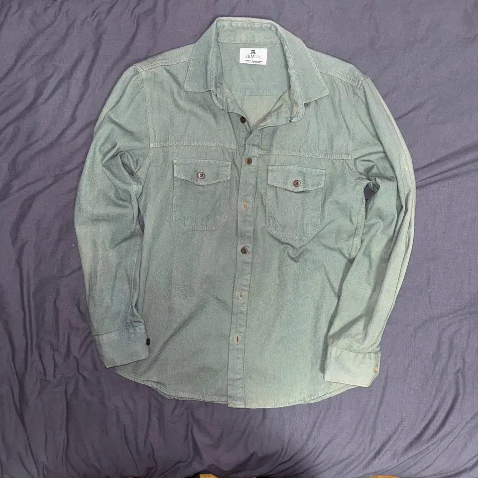 Jay&Malls Western Denim Shirt, Blue Denim Shirt