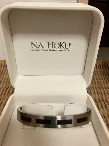 NA HOKU 실버 뱅글 Hawaii