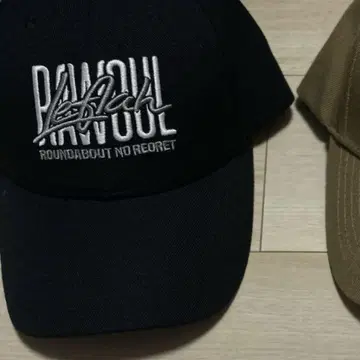 LEFLAH 로고 캡 블랙