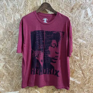 Authentic Hendrix 티셔츠 지미 헨드릭스 락 티셔츠