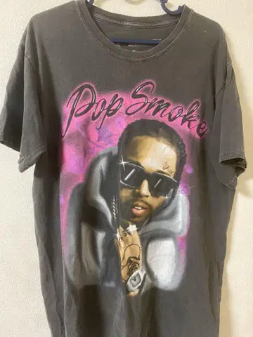 Pop Smoke 티셔츠 M 사이즈
