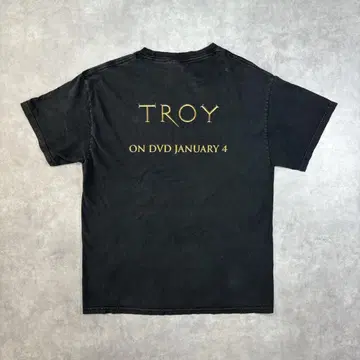 TROY 트로이 블랙 티셔츠 L 사이즈 무비 T 빈티지