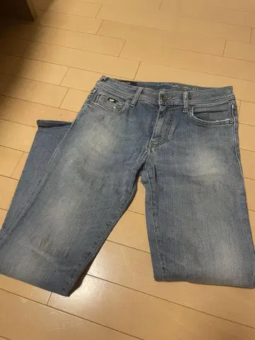 GAS 라이트 블루 데님 스트레이트 레그