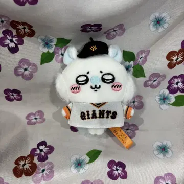 치이카와 자이언츠 봉제 인형 배지 누이바 모몽가 토끼 하치와레