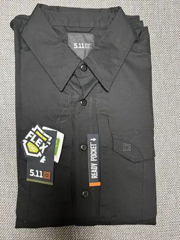 새상품 5.11 Tactical Stryke ss Shirt 블랙 M