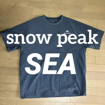 wind and sea 스노우피크 드라이 티셔츠